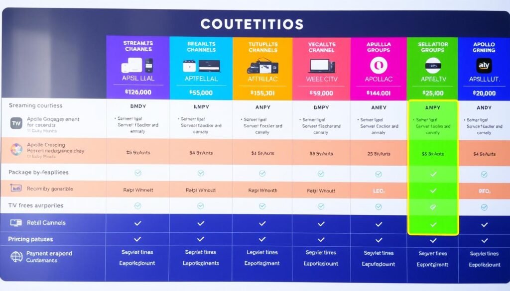 Apollo Group TV Package Comparison