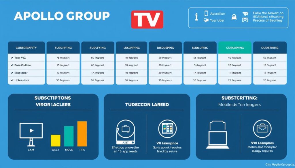 Apollo Group TV subscription plans